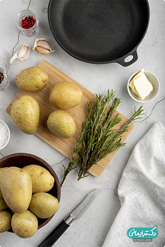 سیب زمینی، مناسب جهت تنظیم فشار خون سیب زمینی، مناسب جهت تنظیم فشار خون